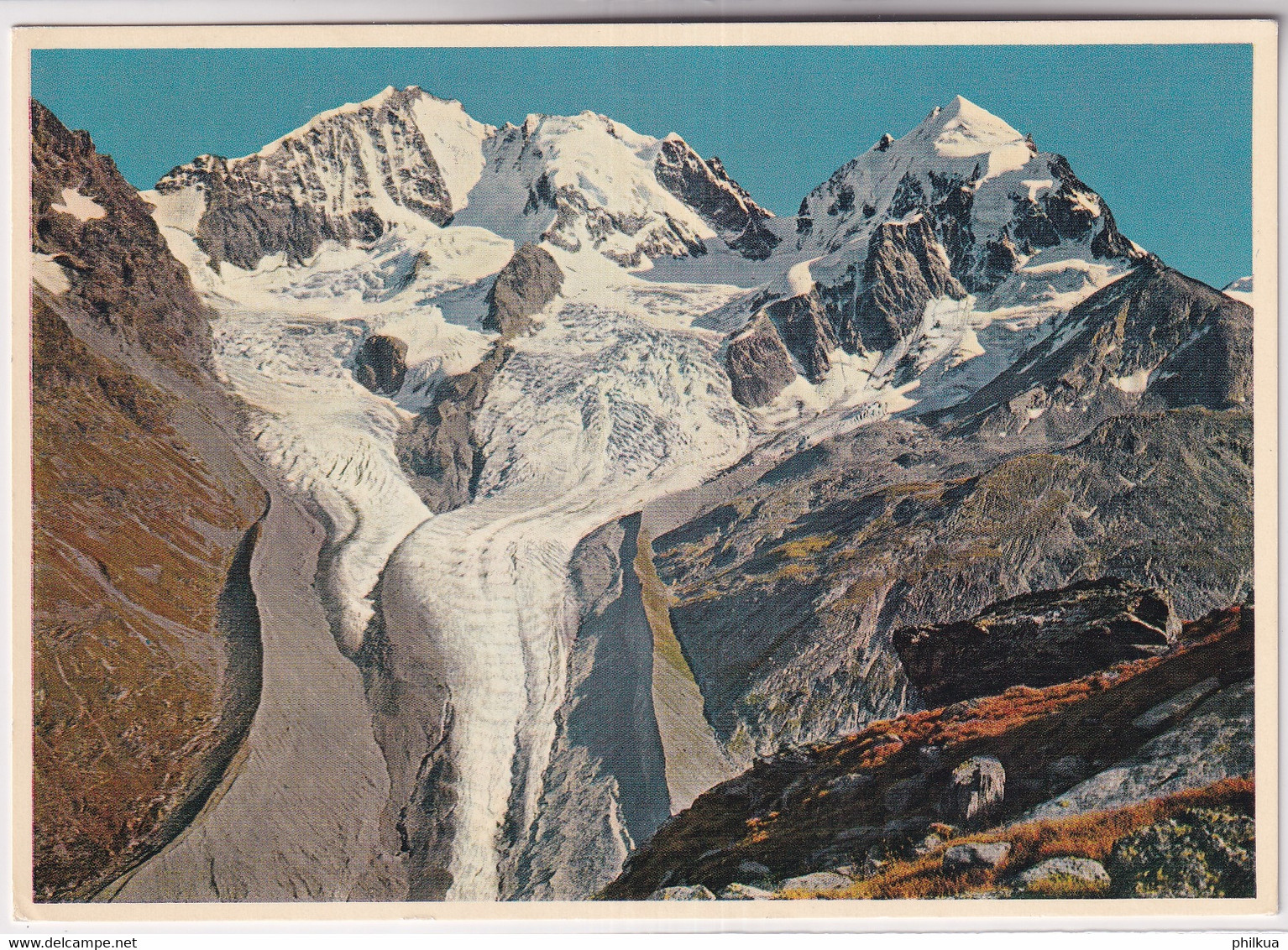 Bianco-Grat, Piz Bernina, Piz Roseg - Stempel Chamanna Tschierva C.A.S. Bernina - Tschierv