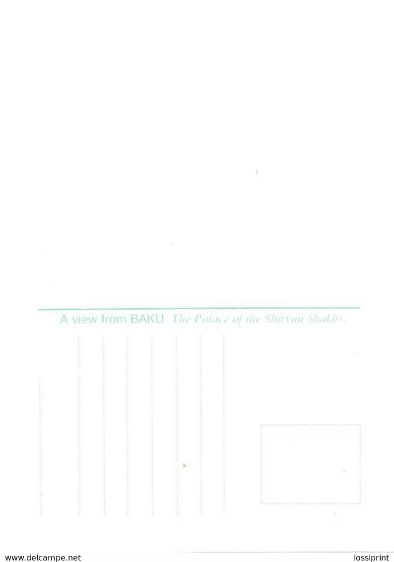 Azerbaijan:Baku, The Palace Of The Shirvan Shakhs, Improtex Issue - Azerbaiyan