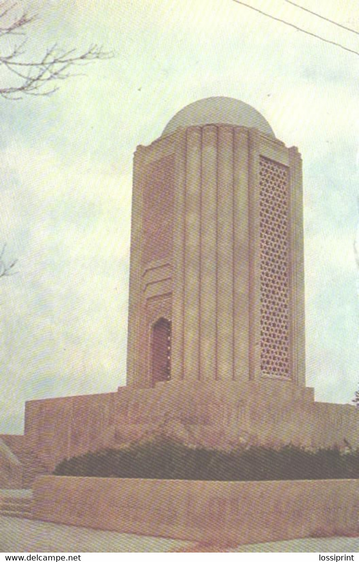 Azerbaijan:Nizami Gjandzhevi Mausoleum - Azerbaïjan