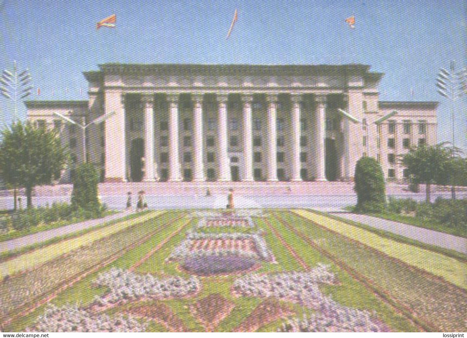 Kazakhstan:Alma-Ata, Government Building, 1974 - Kazakhstan