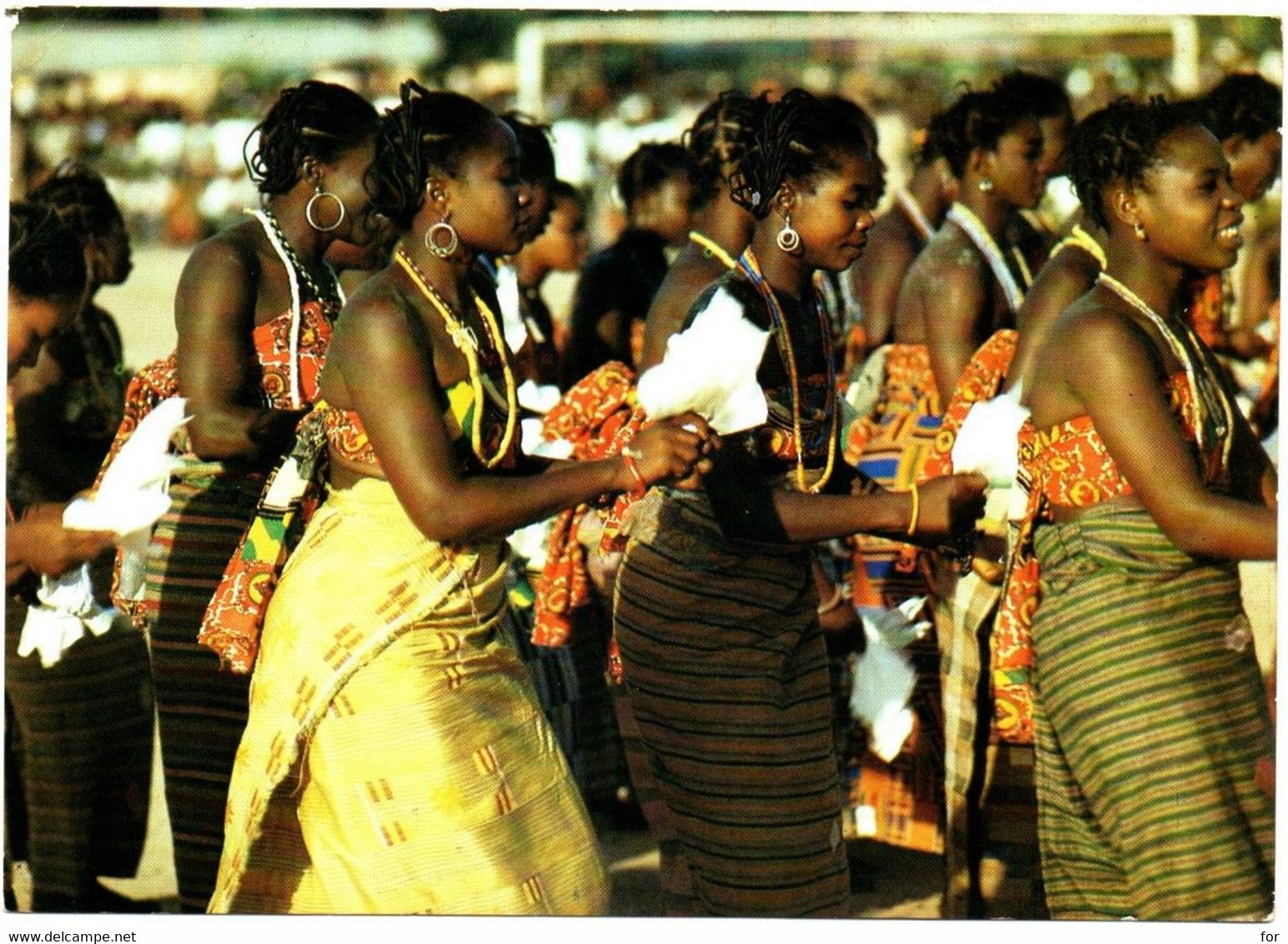 Togo : Danse Folklorique : Folklore - Costume - Dance : Timbre - Togo