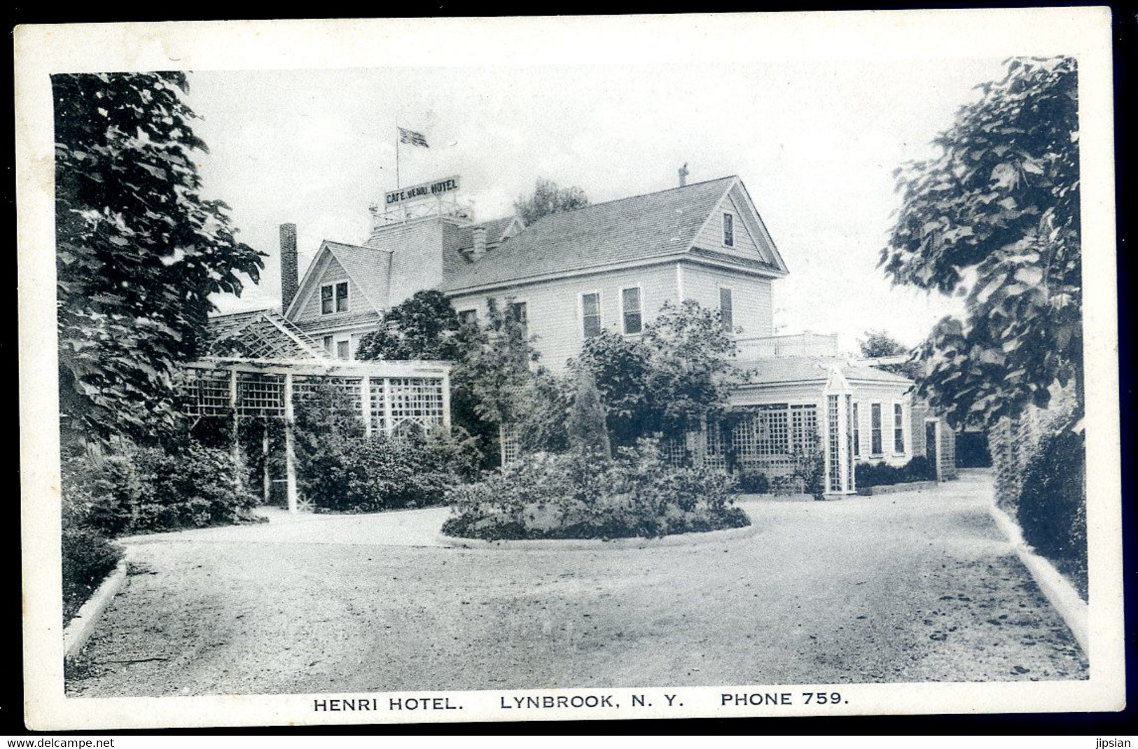 Cpa Etats Unis Lynbrook Henri Hôtel   Aout22-121 - Long Island