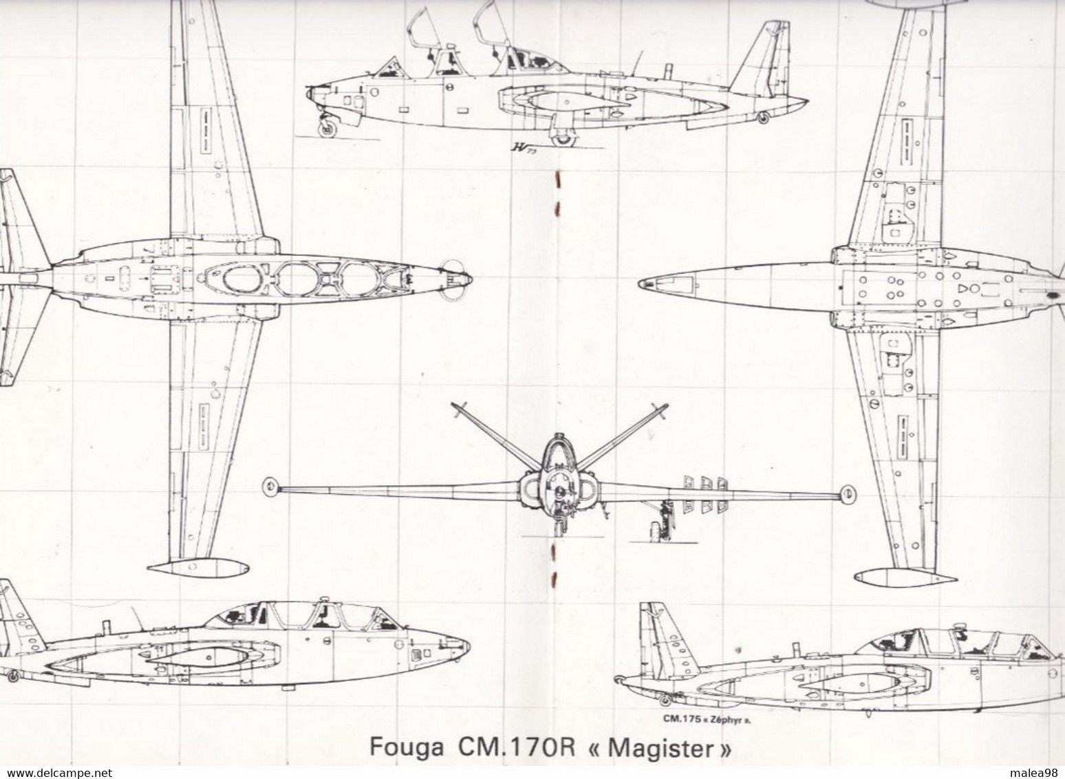 REVUE ,,,FOUGA  "  MAGISTER  "   JEAN PIERRE  TEDESCO ,,,, OUEST  FRANCE  1980  32PAGES  Tbe - Handbücher