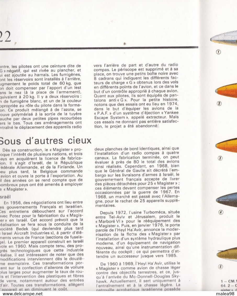 REVUE ,,,FOUGA  "  MAGISTER  "   JEAN PIERRE  TEDESCO ,,,, OUEST  FRANCE  1980  32PAGES  Tbe - Manuales