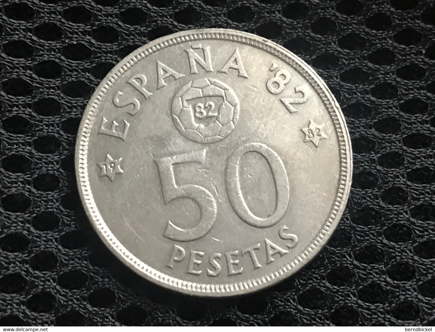 Münze Münzen Umlaufmünze Spanien 50 Pesetas 1980 Im Stern 82 - 50 Peseta