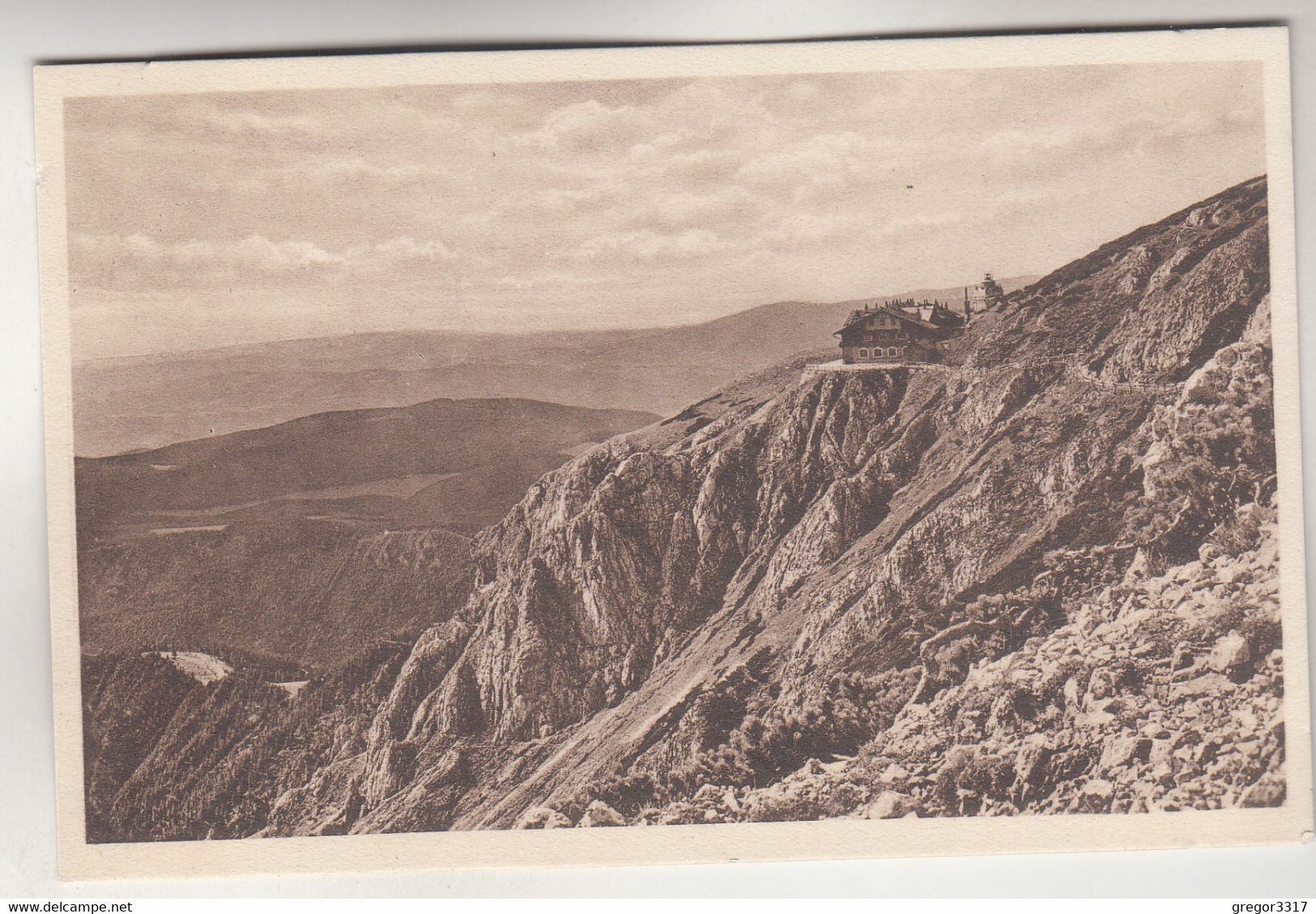 C2763) SCHNEEBERG - Hotel HOCHSCHNEEBERG U. Elisabethkirchlein Vom Kaiser Franz Josef Weg ALT - Schneeberggebiet