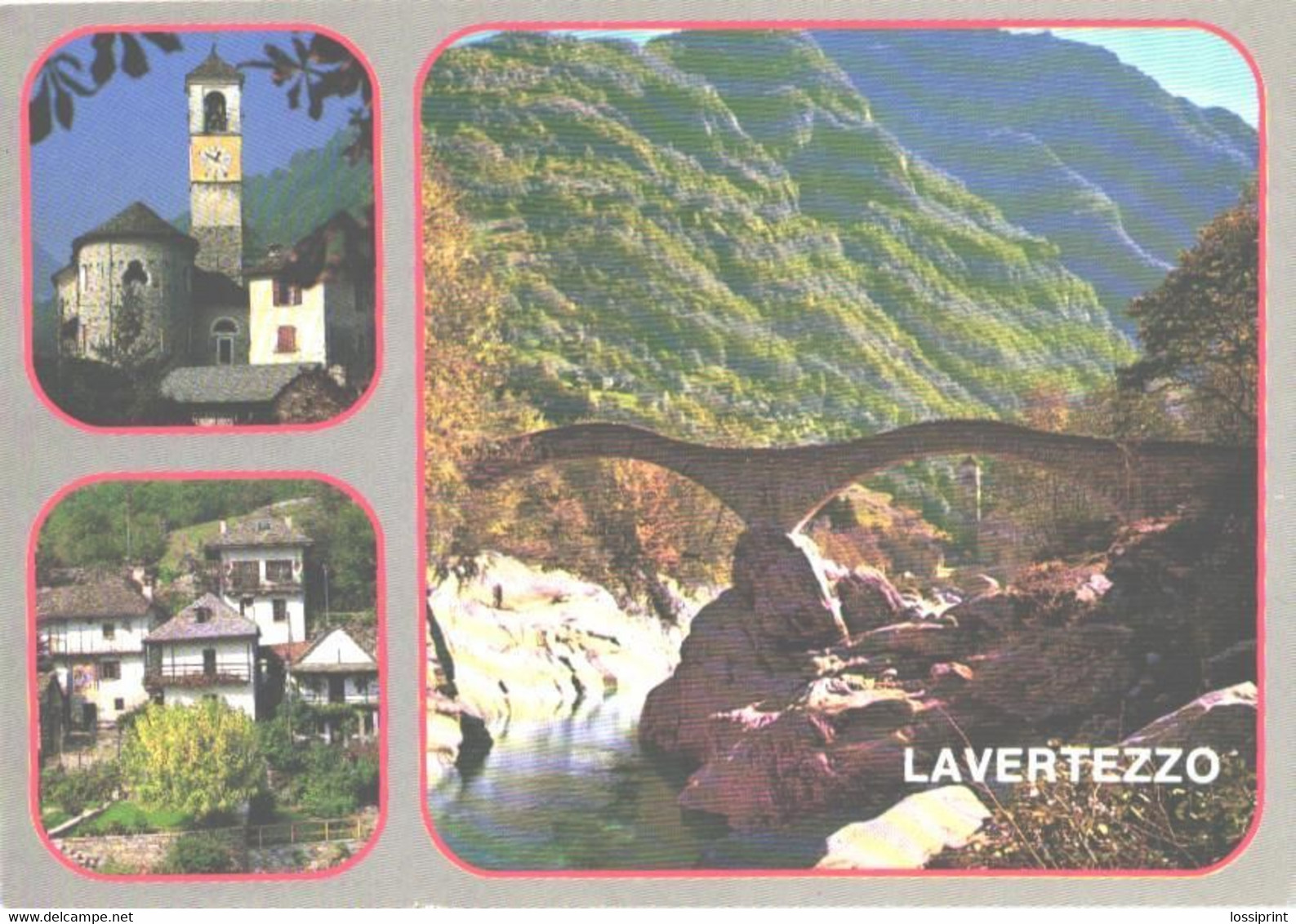 Switzerland:Lavertezzo Bridge And Views - Lavertezzo 