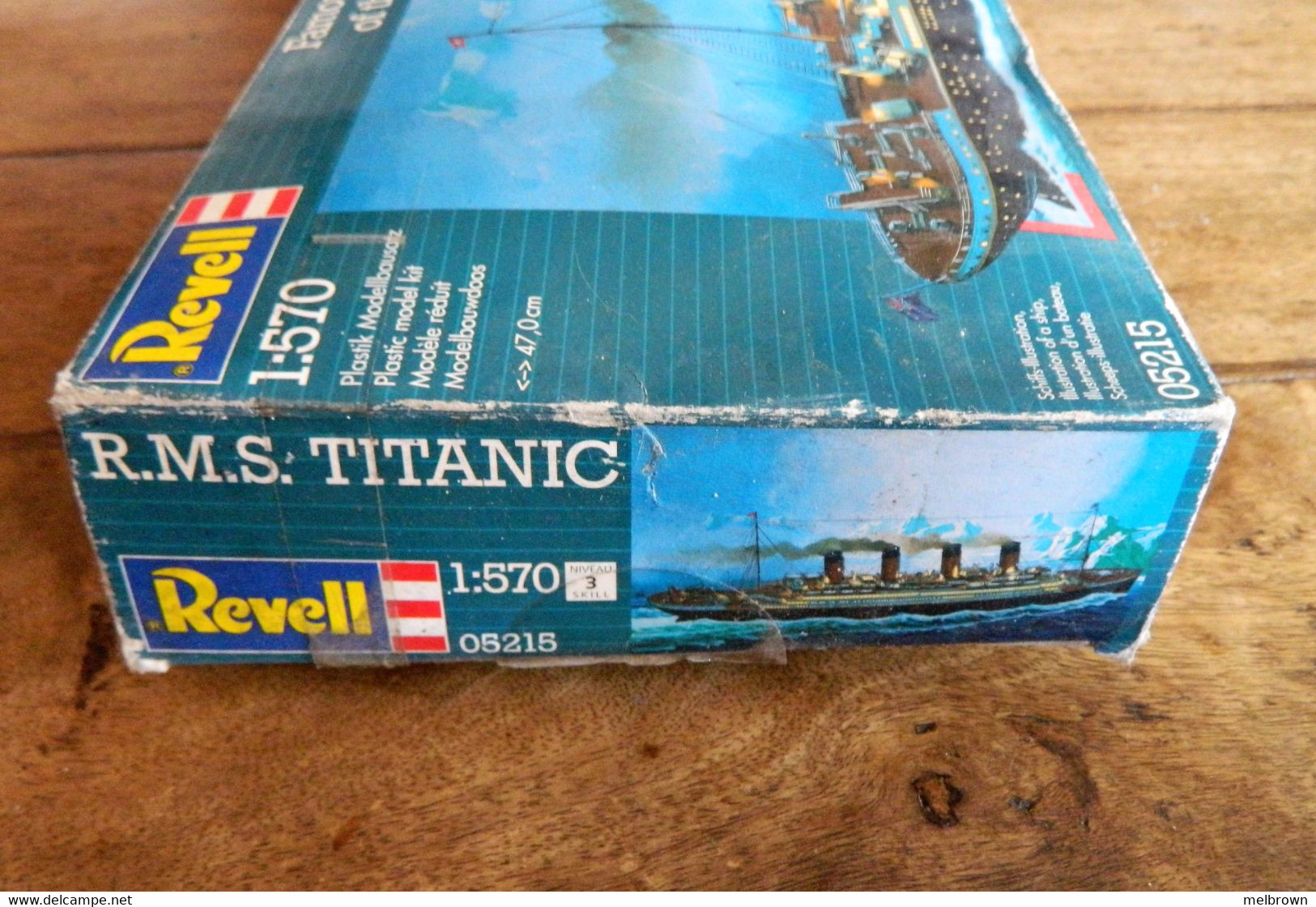 TITANIC Ship Vintage Model Kit- Revell. Paints And Glue Included. Size 1:570 - Boten