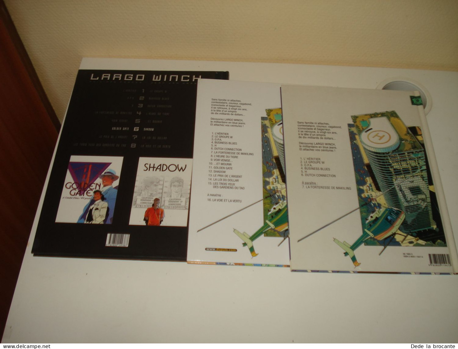 C40 / Lot De 4 BDs 6 Titres ( 2 Doubles Albums ) " Largo Winch " - Etat Neuf - Largo Winch