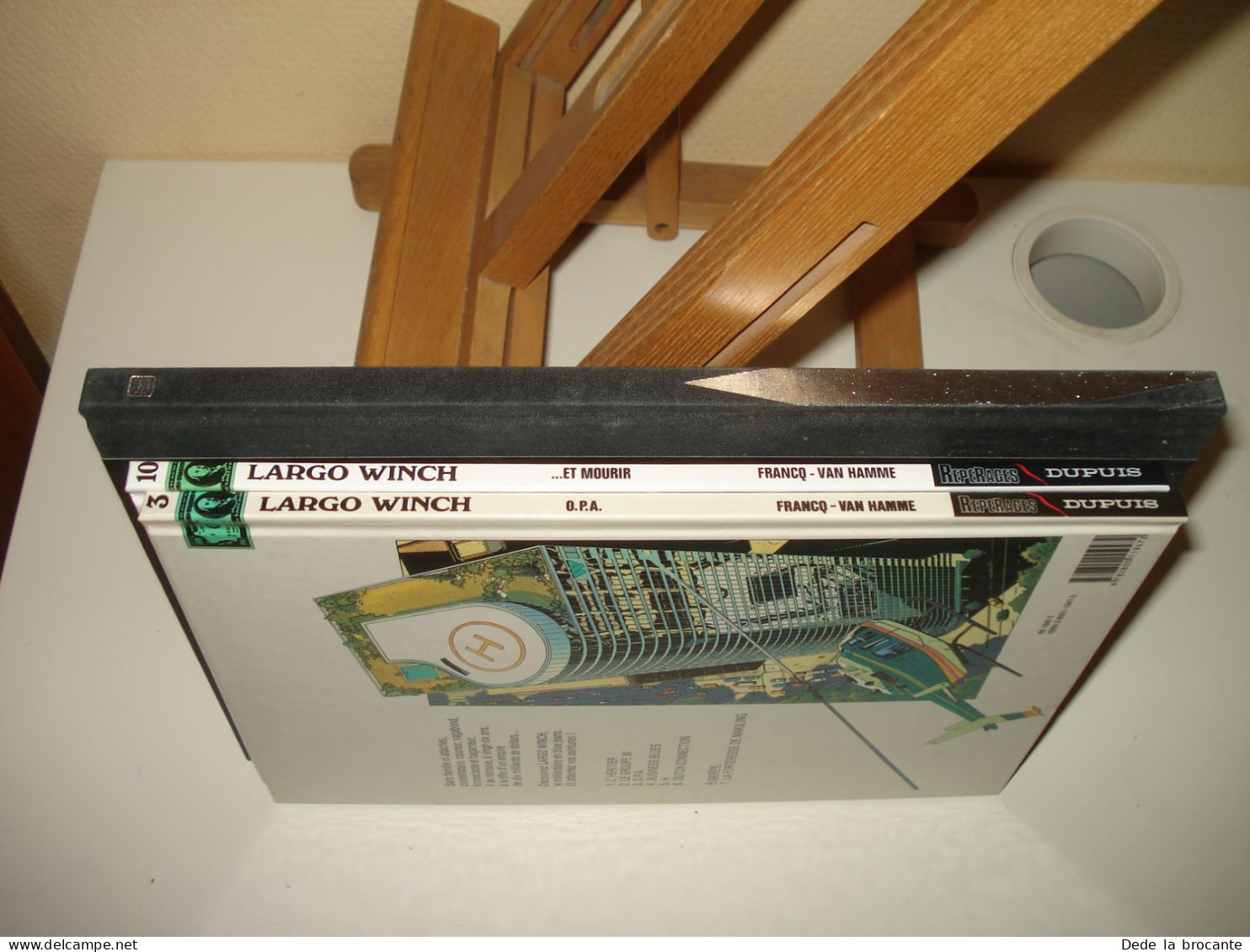 C40 / Lot De 4 BDs 6 Titres ( 2 Doubles Albums ) " Largo Winch " - Etat Neuf - Largo Winch