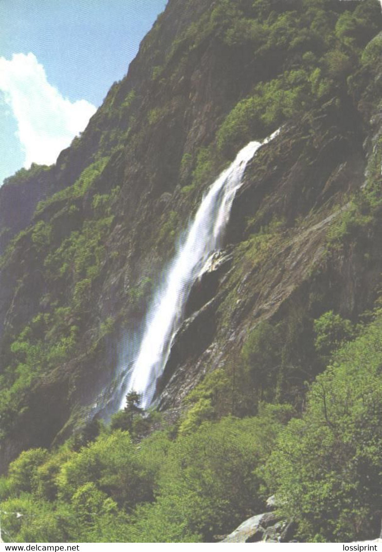 Switzerland:Vernayaz, Pissevache Waterfall - Vernayaz