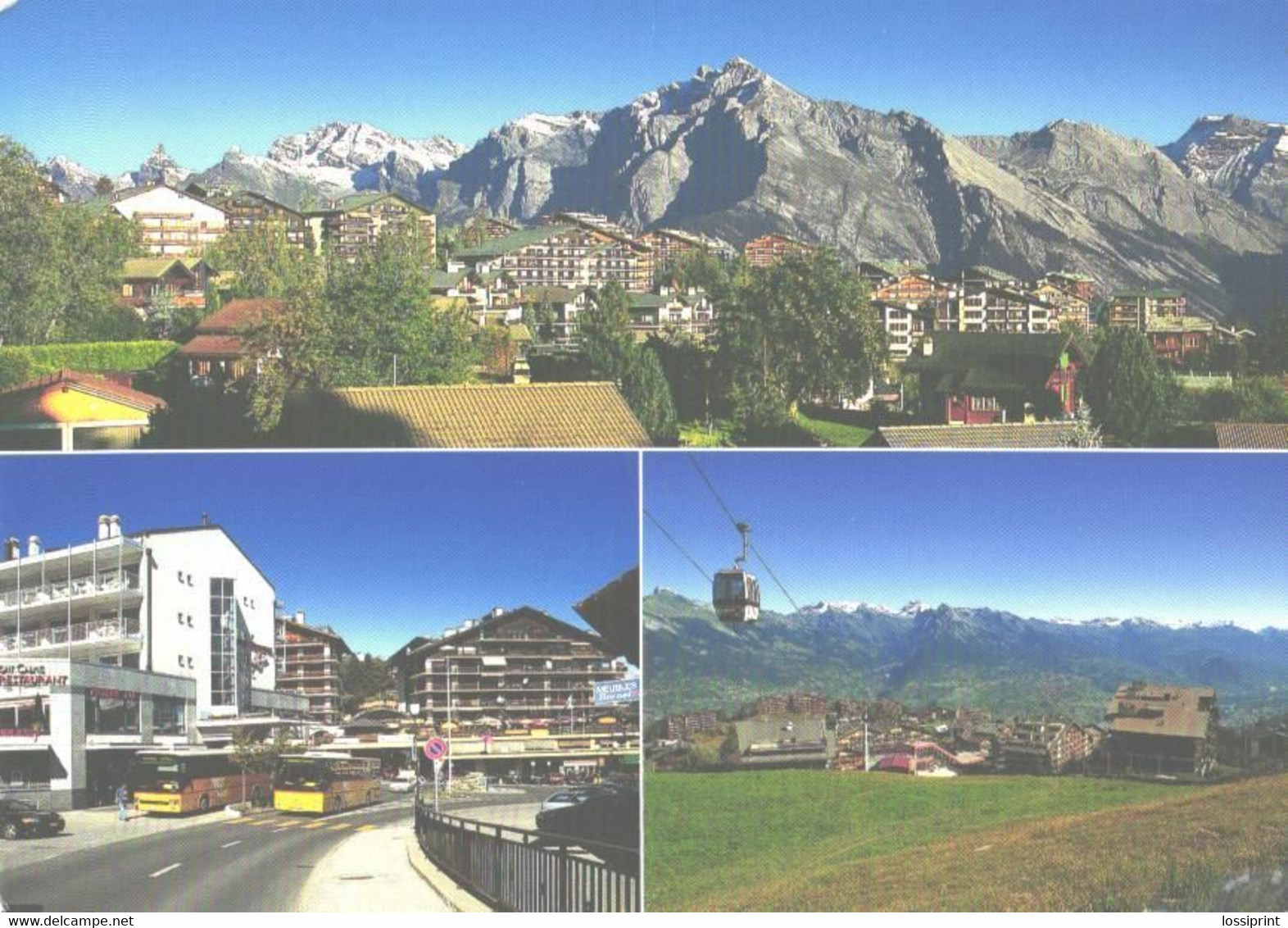 Switzerland:Haute-Nendaz Views, Funicular - Nendaz