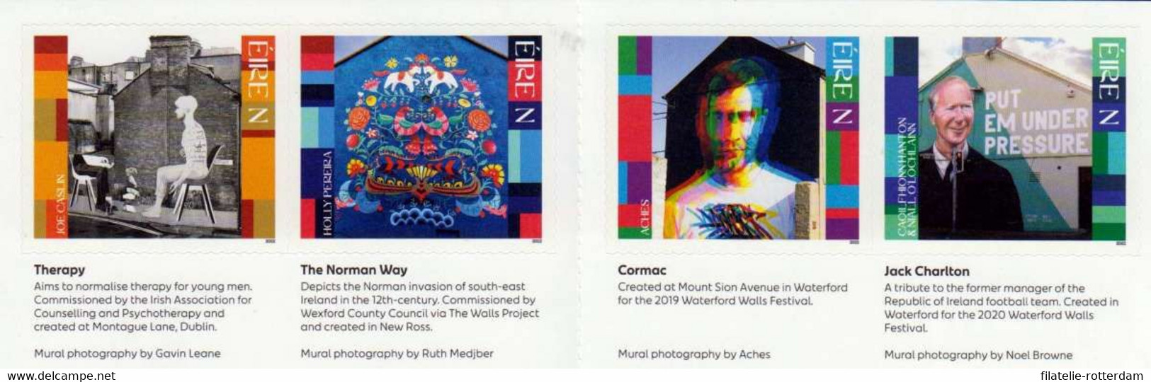 Ierland / Ireland - Postfris / MNH - Booklet Streetart 2022 - Ongebruikt