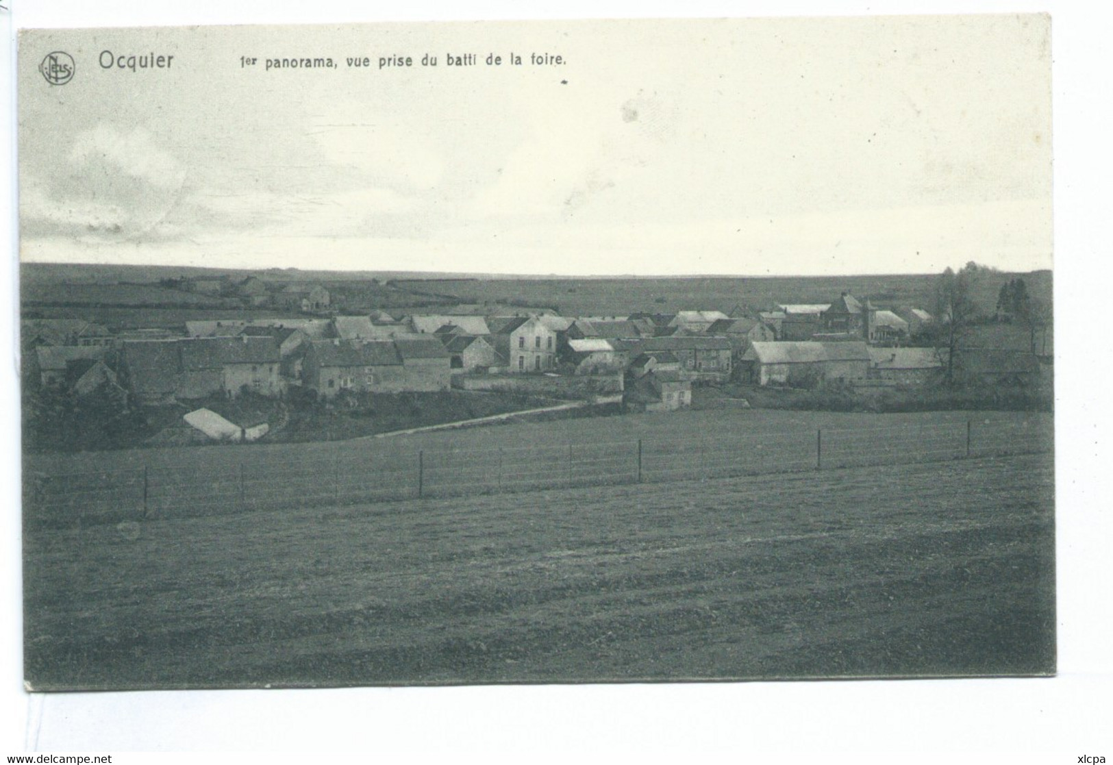 Ocquier - 1er Panorama, Vue Prise Du Batti De La Foire - Clavier