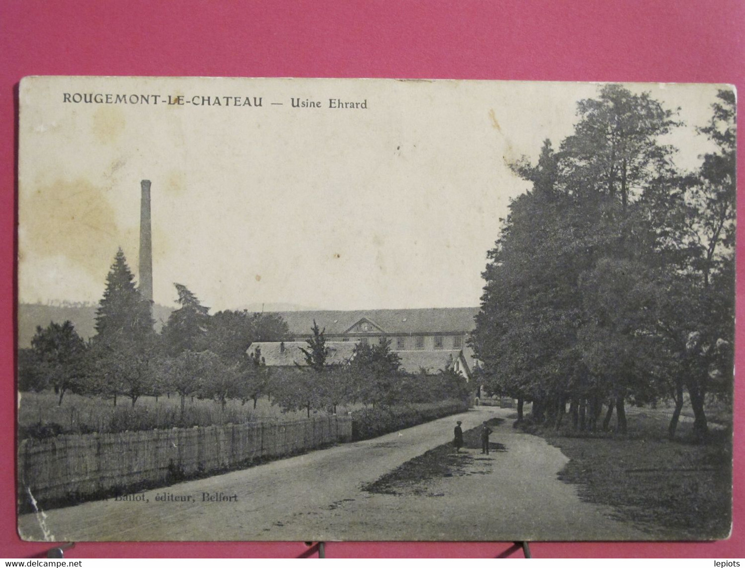 90 - Rougemont Le Château - Usine Erhard - 1906 - R/verso - Rougemont-le-Château