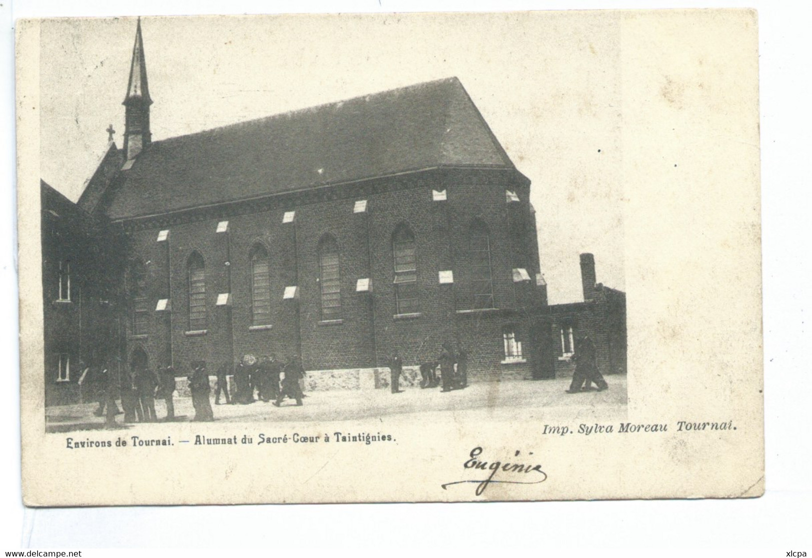 Environs De Tournai Taintignies Alumnat Du Sacré-Coeur ( Carte TRES Rare ) - Rumes