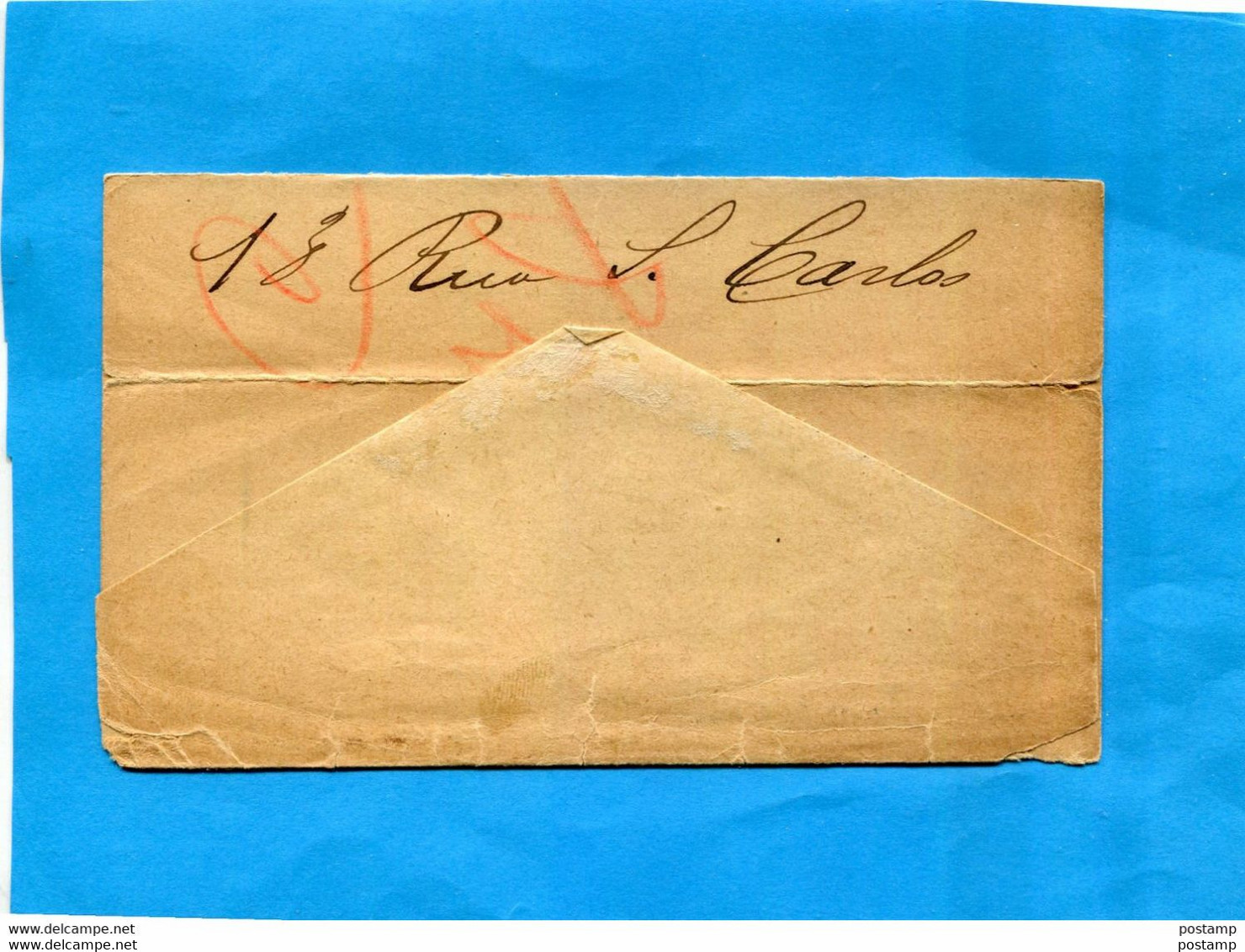 MARCOPHILIE- BRESIL Estados Unido  -letter Entier  Postal Stationery 60  Marron- A Voyagé 1894 - Briefe U. Dokumente