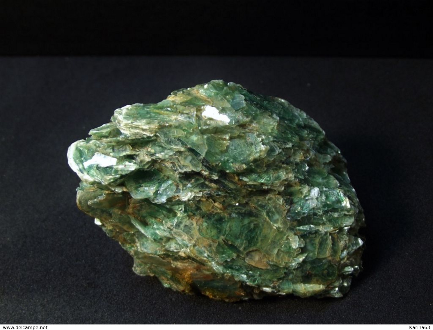 Chrome Muscovite Var. Fuchsite  (5 X 4 X 2.5 Cm ) Ouro Preto -  Minas Gerais - Brasilien - Minéraux