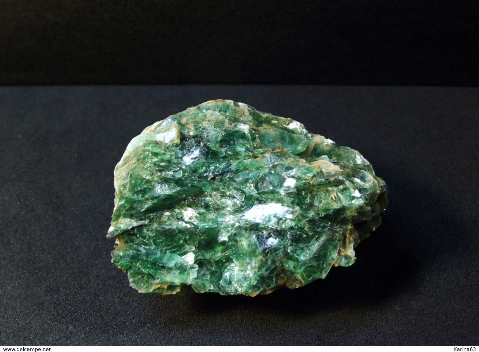 Chrome Muscovite Var. Fuchsite  (5 X 4 X 2.5 Cm ) Ouro Preto -  Minas Gerais - Brasilien - Minéraux