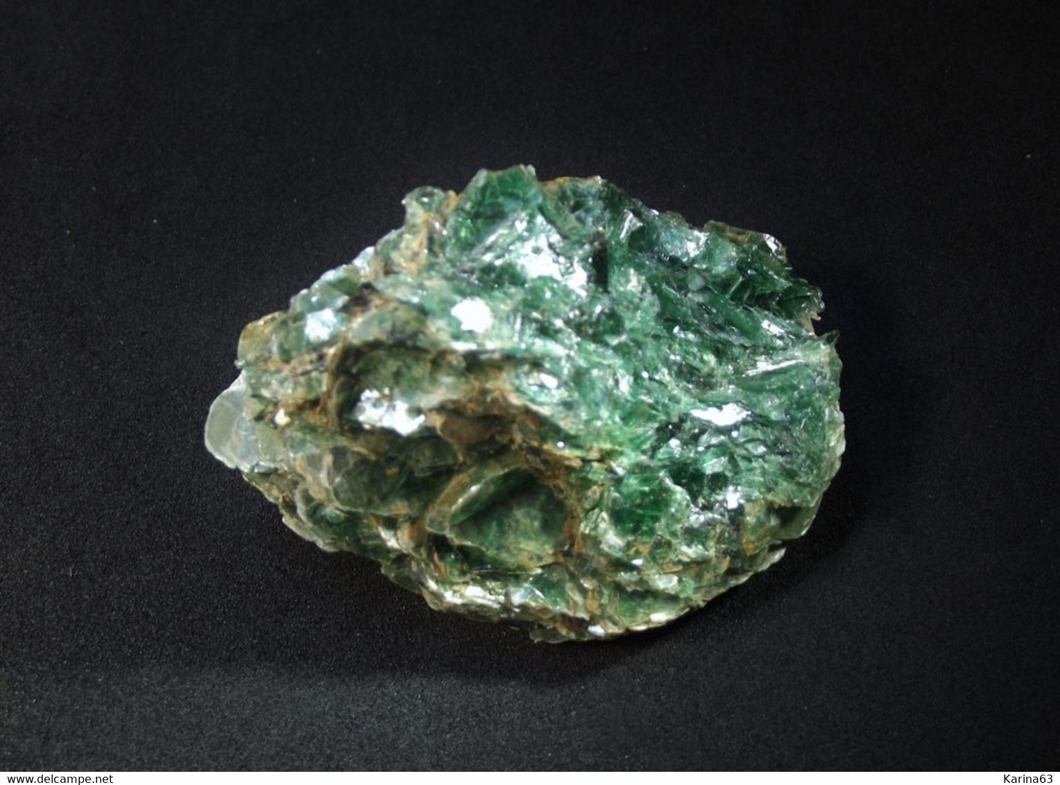 Chrome Muscovite Var. Fuchsite  (5 X 4 X 2.5 Cm ) Ouro Preto -  Minas Gerais - Brasilien - Minéraux