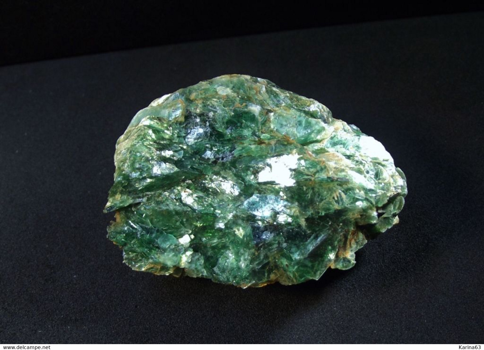 Chrome Muscovite Var. Fuchsite  (5 X 4 X 2.5 Cm ) Ouro Preto -  Minas Gerais - Brasilien - Minéraux