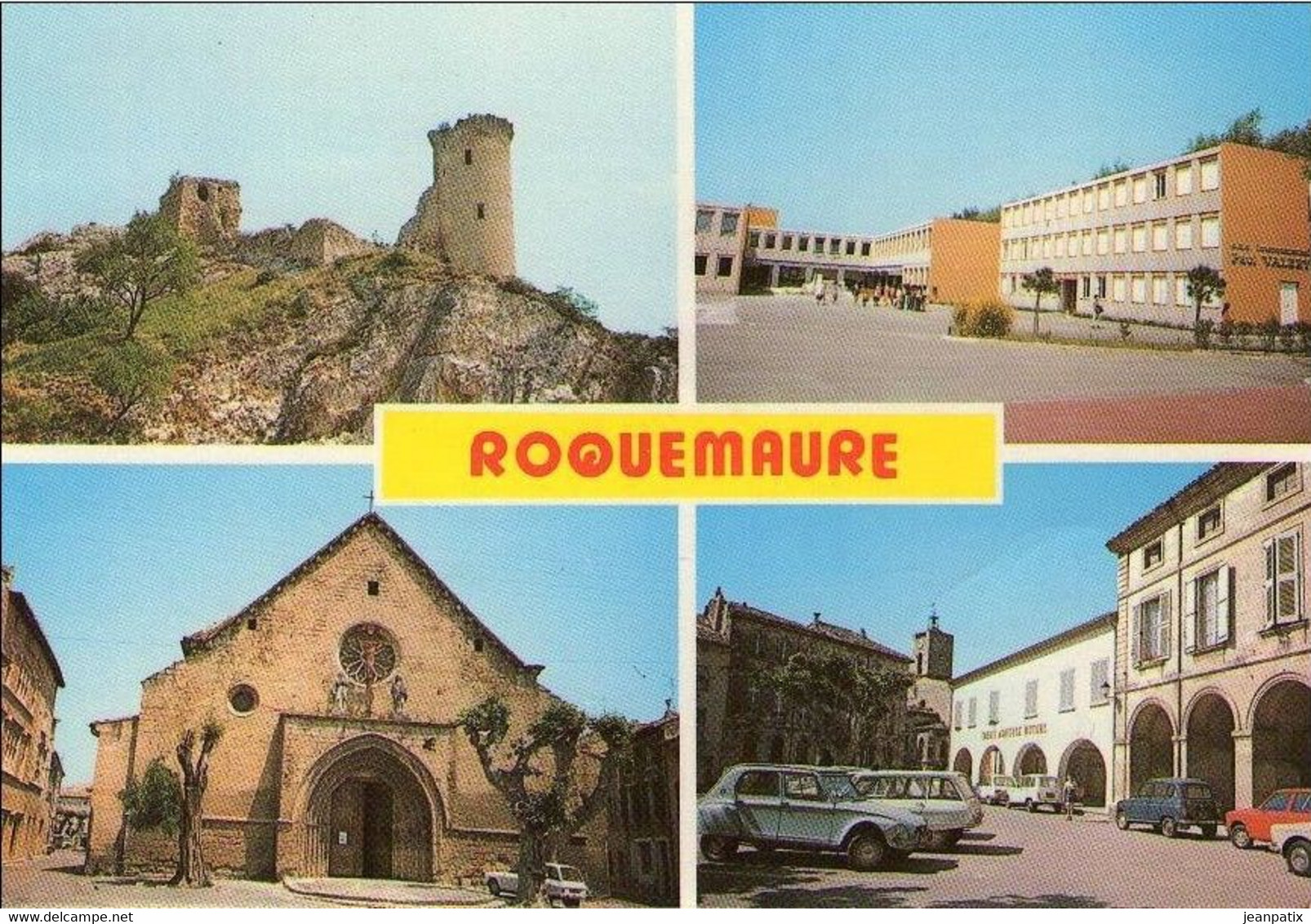 ROQUEMAURE - Multivues - (CES, Place Hotel De Ville, église) - Roquemaure