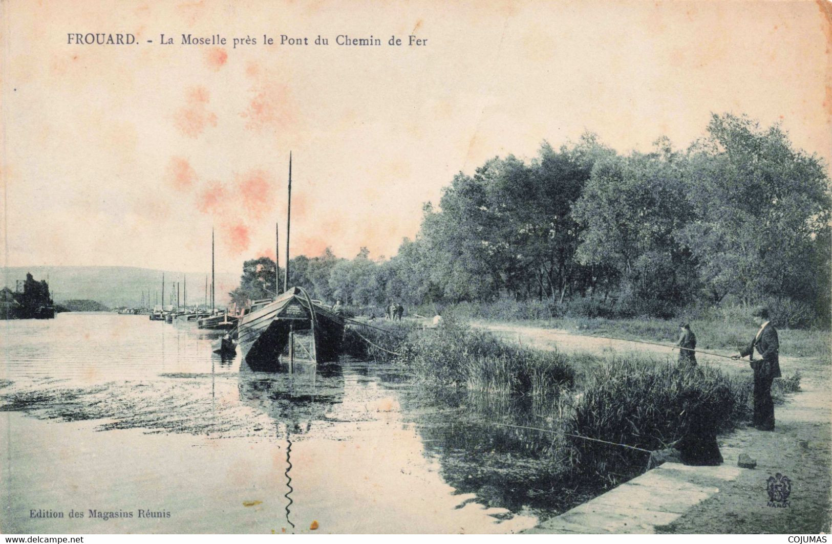 54 - FROUARAD - S07302 - La Moselle Près Le Pont Du Chemin De Fer - En L'état -L1 - Frouard