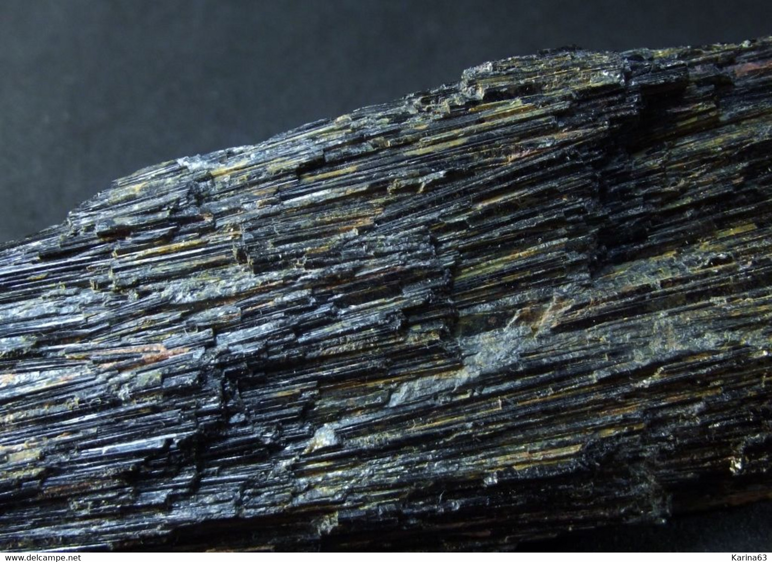 Tourmaline Var. Schorl - Floater (9 X 4 X 2.5 Cm ) Beryl Pit  ( Quadeville East Mine ) Ontario - Canada - Minéraux