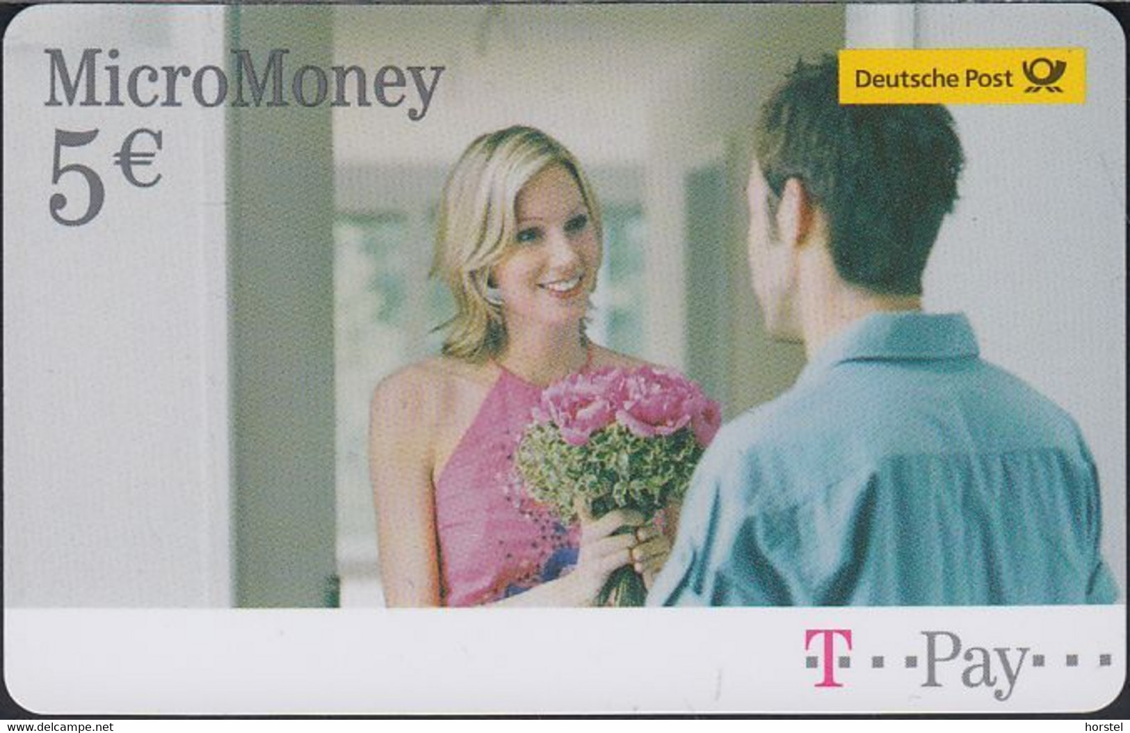 GERMANY Mikro Money - MM O01 - Deutsche Post - Girl - Couple - 5€ Mint - [3] T-Pay Micro-Money