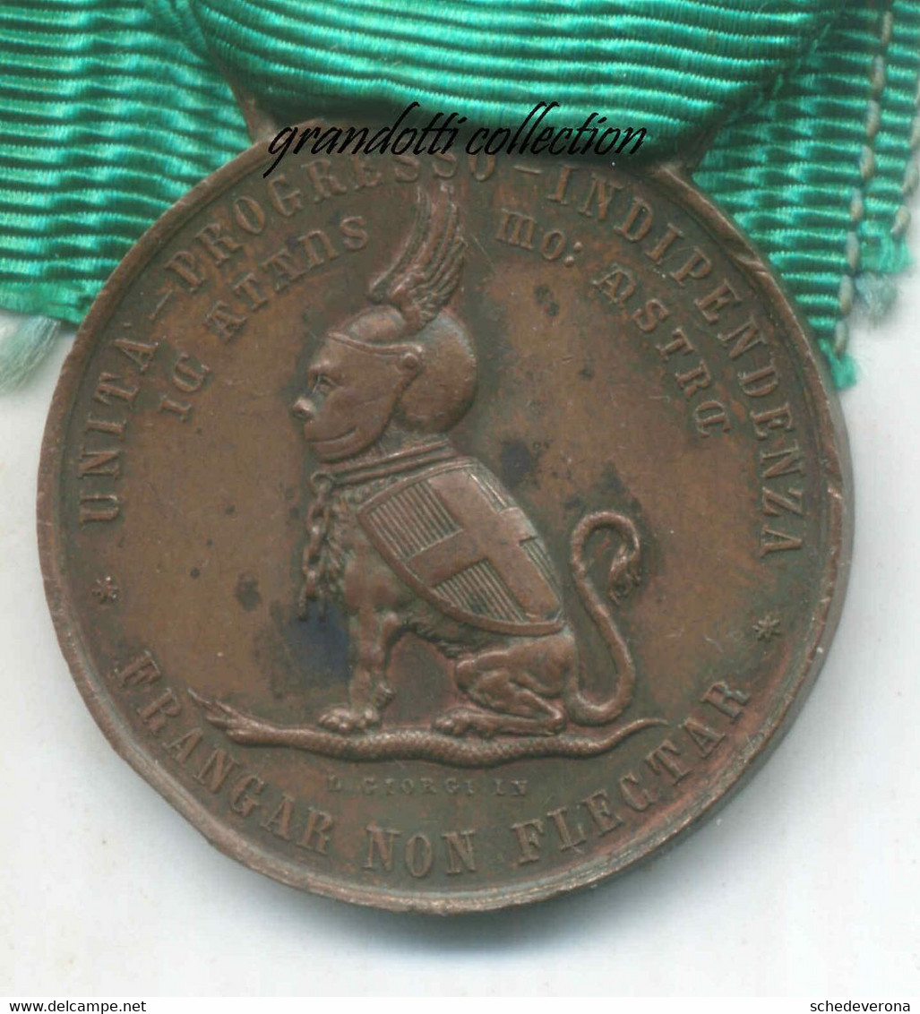 GRANDUCATO DI TOSCANA DECORAZIONE VETERANI XXV RISORGIMENTO ITALIANO 1884 - Monarchia/ Nobiltà