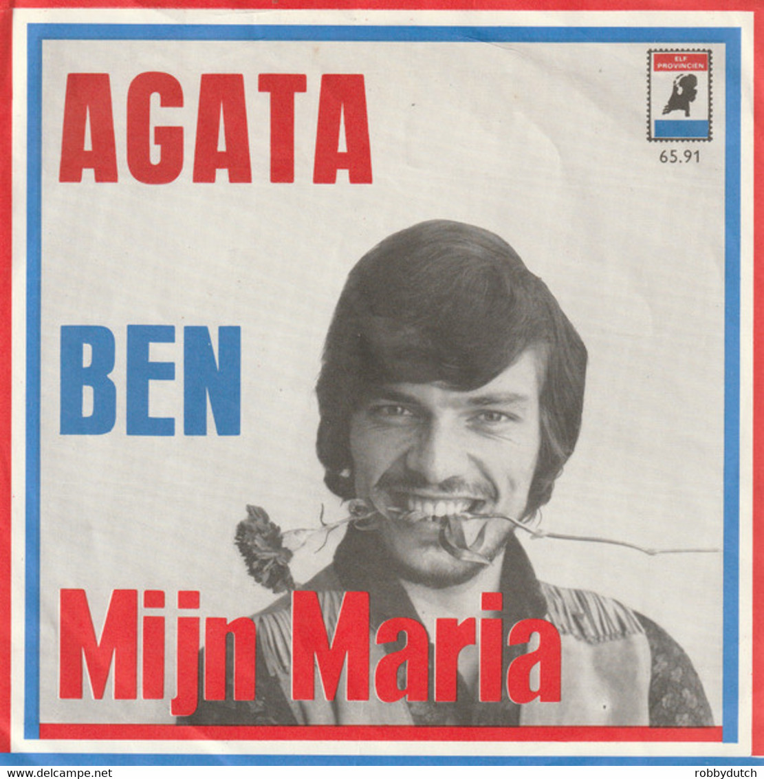 * 7" *  BEN CRAMER - AGATA (Holland 1971 EX-) - Other - Dutch Music