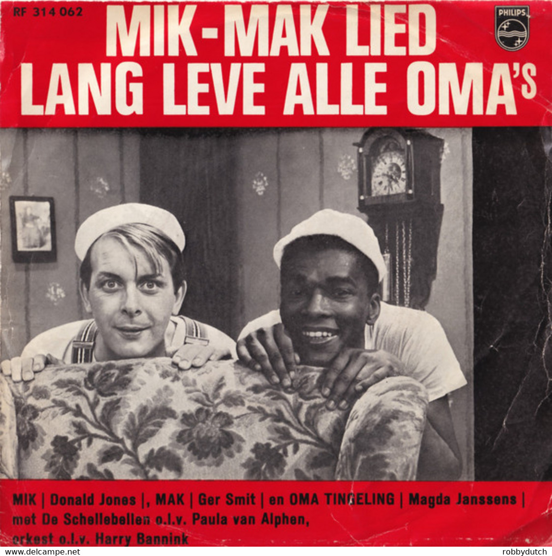 * 7" *  Mik (Donald Jones) En Mak (Ger Smit) - MIK-MAK LIED (Holland 1963) - Bambini