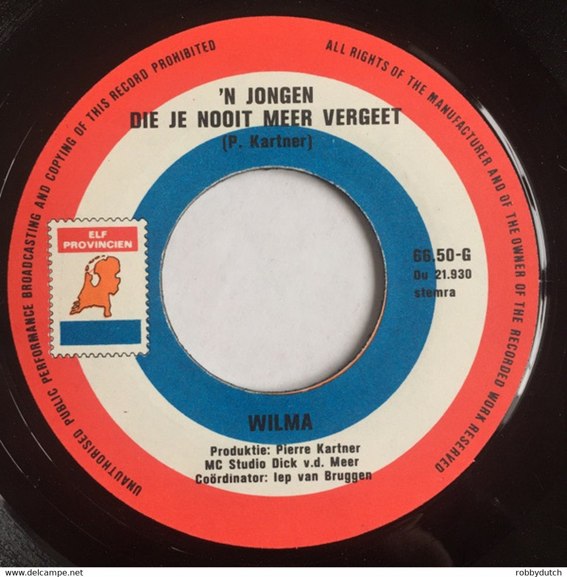 * 7" *  WILMA & VADER ABRAHAM - ZOU HET ERG ZIJN LIEVE OPA (Holland 1971) - Andere - Nederlandstalig