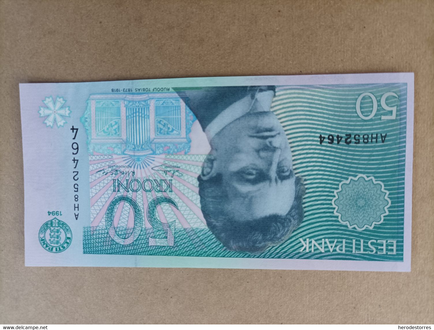 Billete De Estonia De 50 Krooni, Año 1994, UNC - Estonie