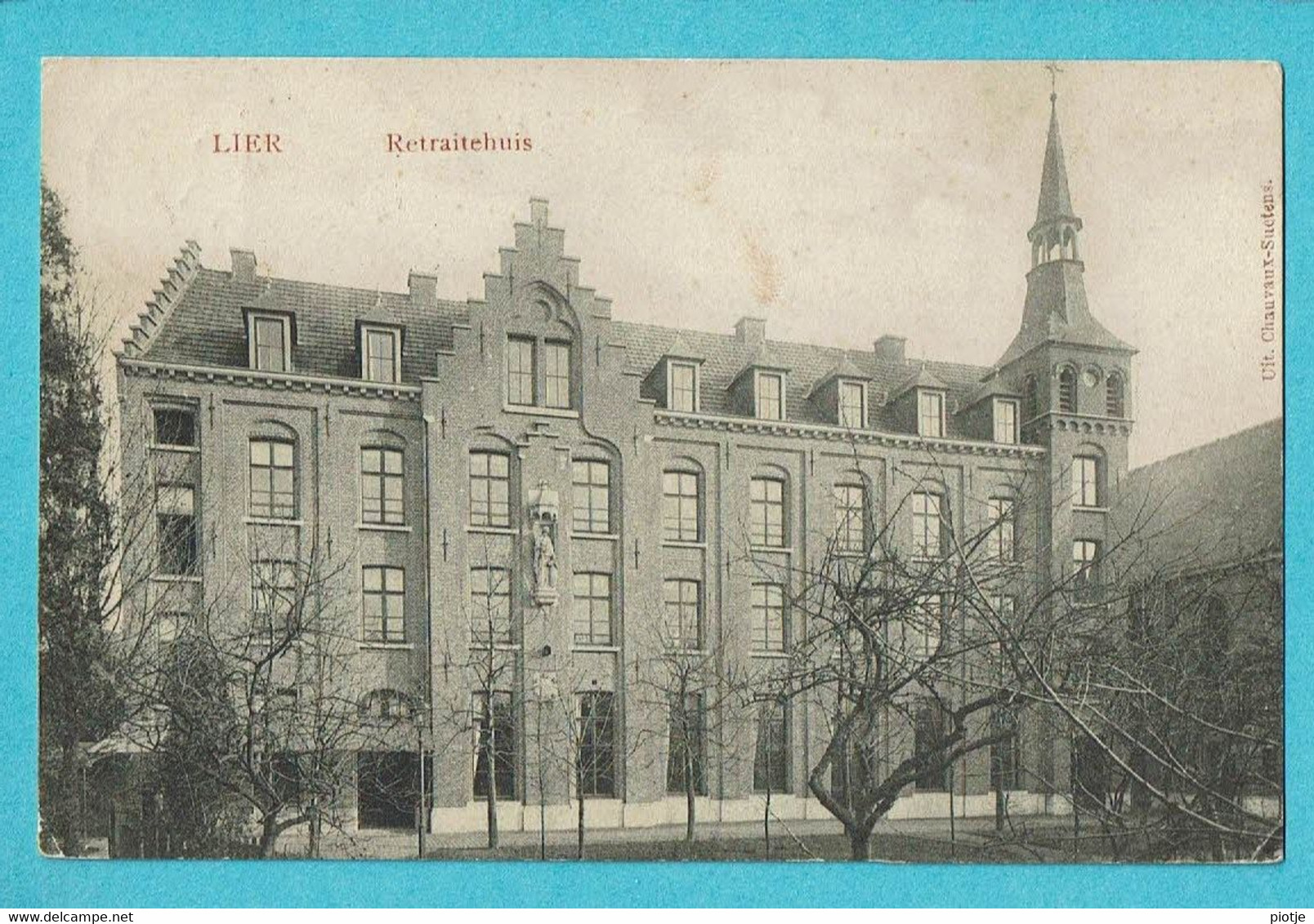* Lier - Lierre (Antwerpen - Anvers) * (Phototypie M. Marcovici) Retraitehuis, Maison De Repos, Façade, Old, Rare - Lier