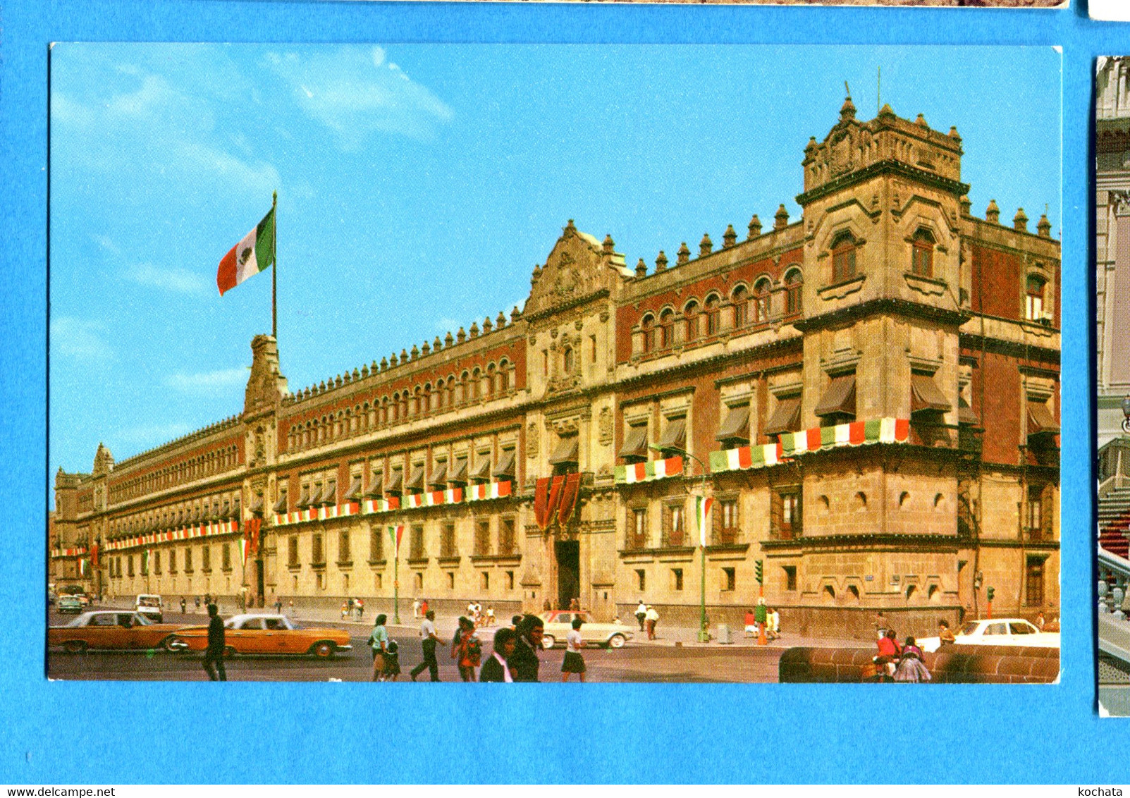 TW322, Mexico, Palacio Nacional,  Circulée 1969 - Mexico