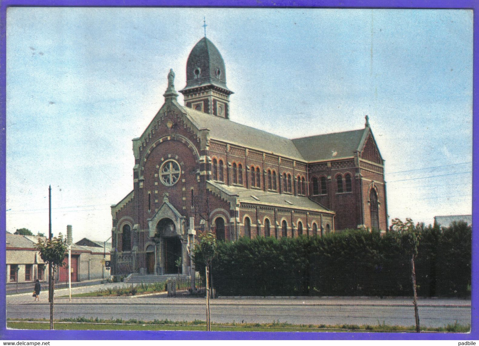 Carte Postale 59. Haubourdin  L'église St-Paul  Très Beau Plan - Haubourdin