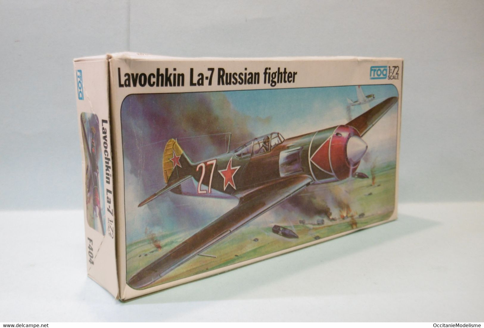 Frog - LAVOCHKIN La-7 Russian Fighter Maquette Avion Kit Plastique Réf. F404 BO 1/72 - Vliegtuigen