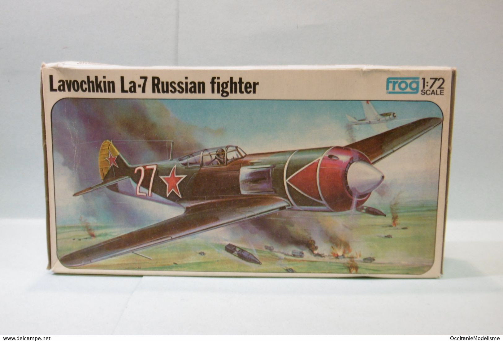 Frog - LAVOCHKIN La-7 Russian Fighter Maquette Avion Kit Plastique Réf. F404 BO 1/72 - Vliegtuigen