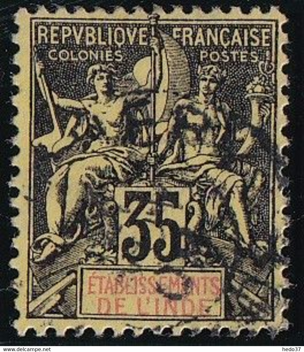 Inde N°17 - Oblitéré - TB - Used Stamps