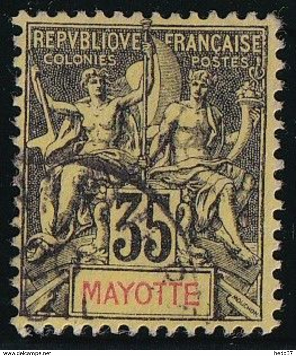 Mayotte N°18 - Oblitéré - TB - Oblitérés