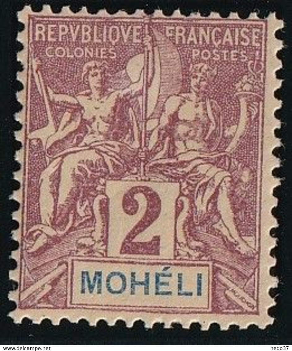 Mohéli N°2 - Neuf * Avec Charnière - TB - Unused Stamps