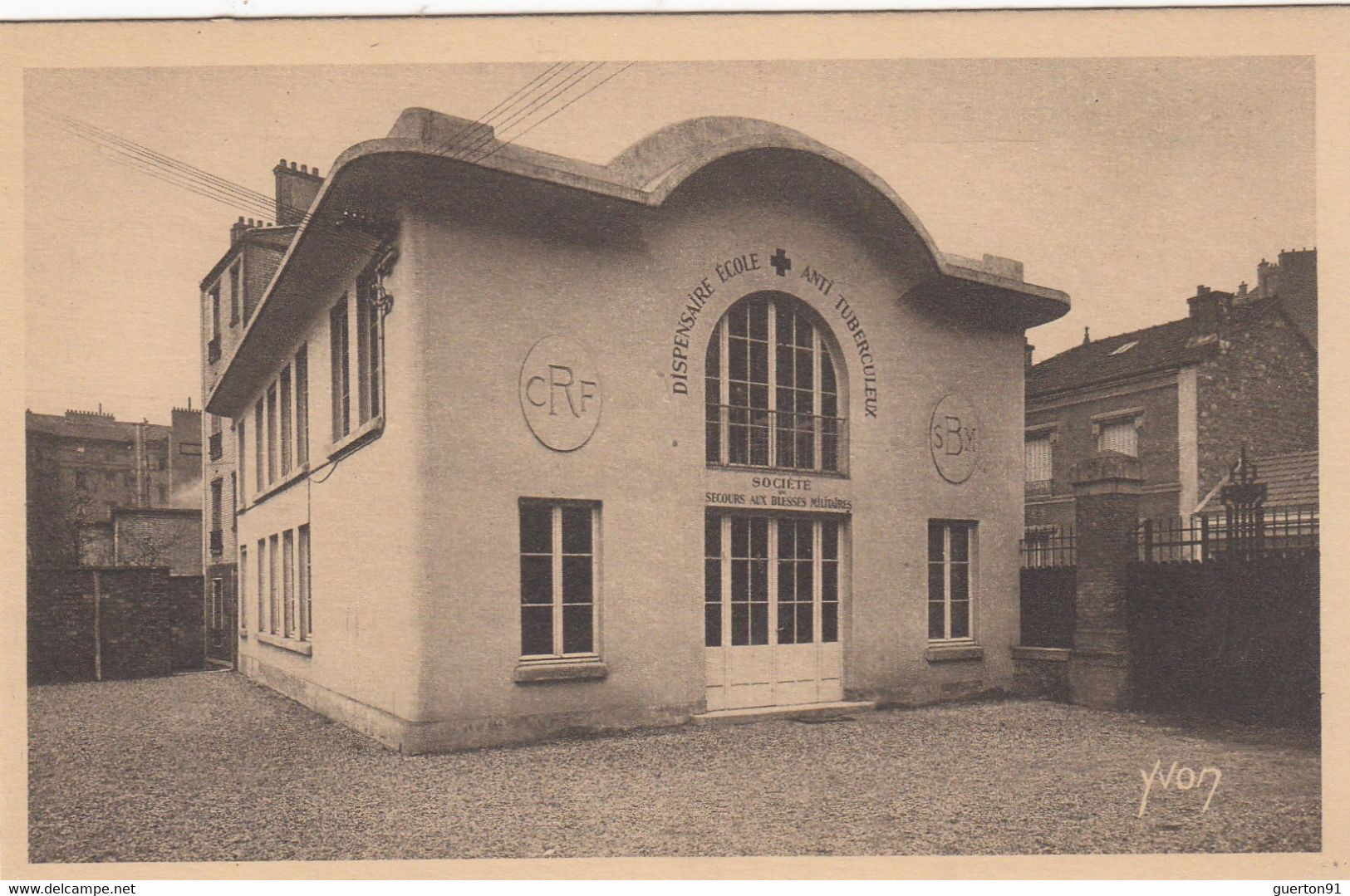 CPA (santé)  HOPITAL ECOLE Ste De Secours Aux Blessés Militaires Dispensaire Anti Tuberculeux (b Theme 16) - Santé