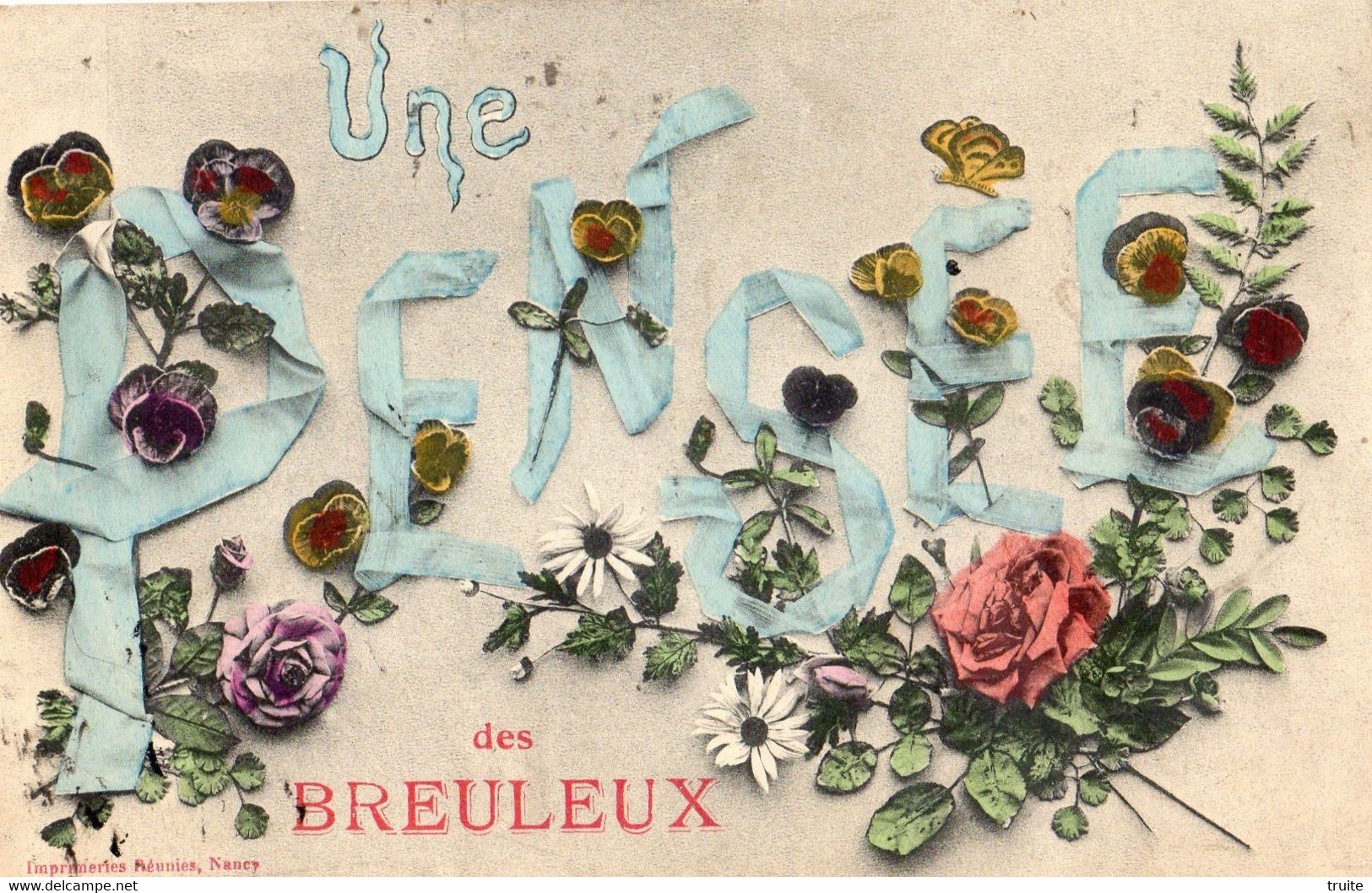 UNE PENSEE DES BREULEUX - Les Breuleux