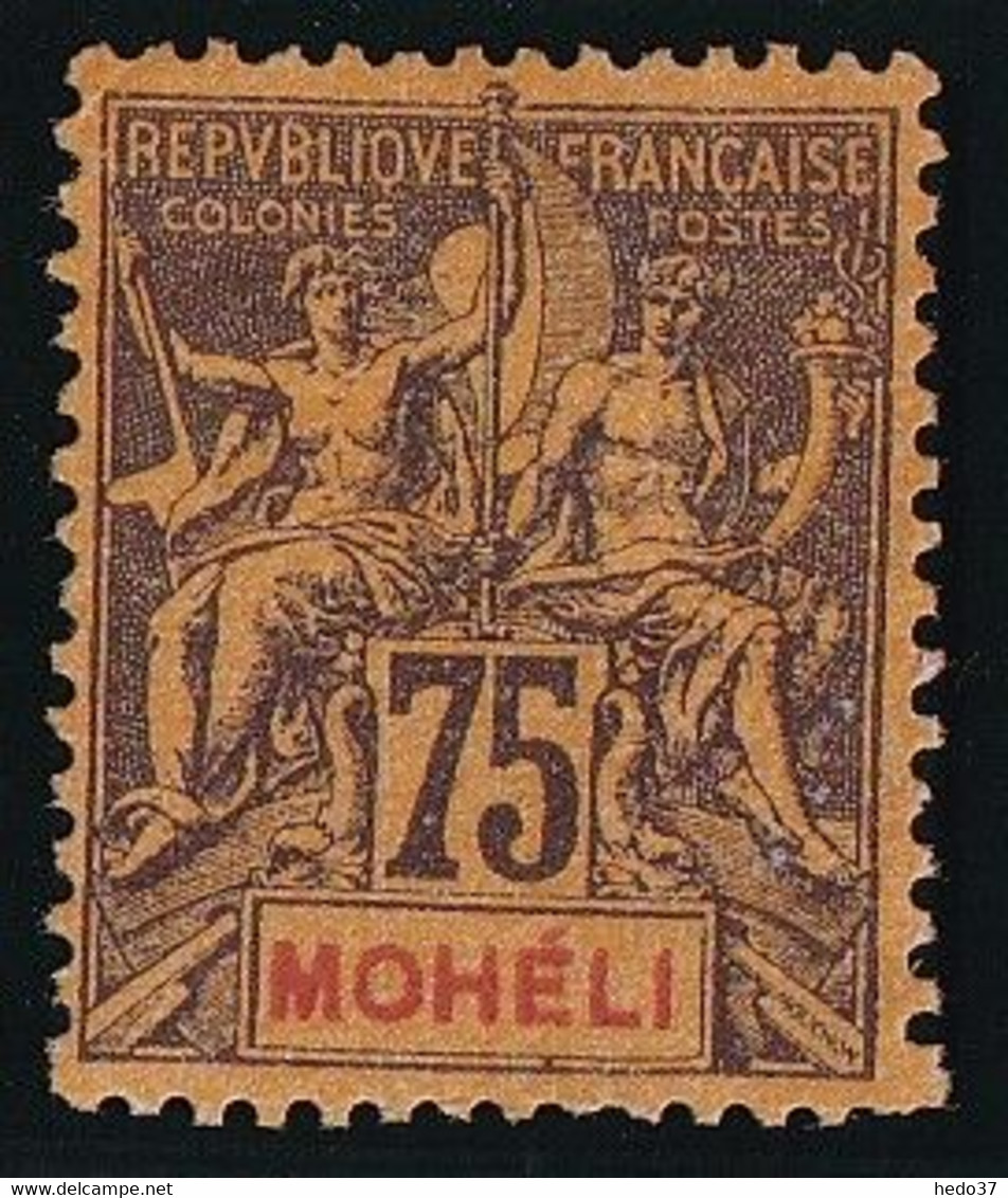 Mohéli N°13 - Neuf Sans Gomme - TB - Unused Stamps