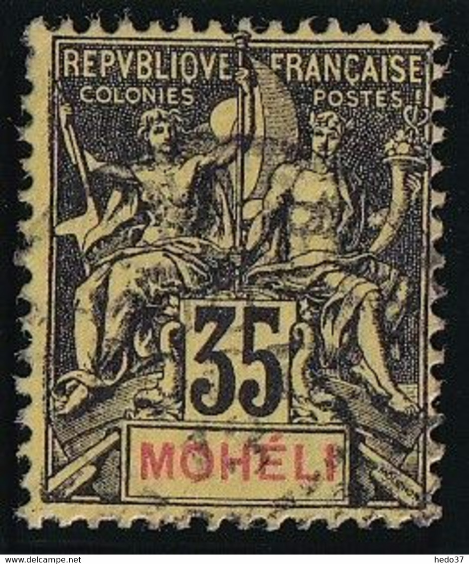 Mohéli N°9 - Oblitéré - TB - Oblitérés