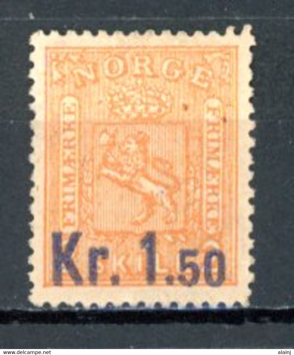 Norvège   Y&T   61   Mi   63   X   ---   Sans Gomme  --  Bel état. - Unused Stamps