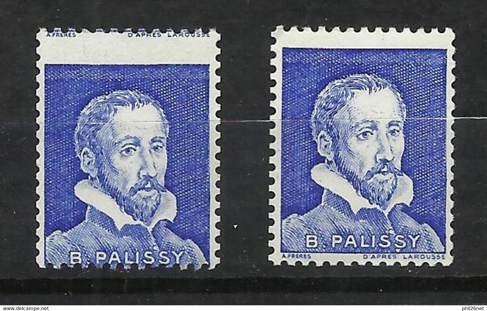 France  Essais Vignettes Expérimentales N° Pa 8 ; Et Pa 8 Dentelure Décalée Neufs  *  * B/TB  Voir Scans    Soldé ! ! ! - Unused Stamps