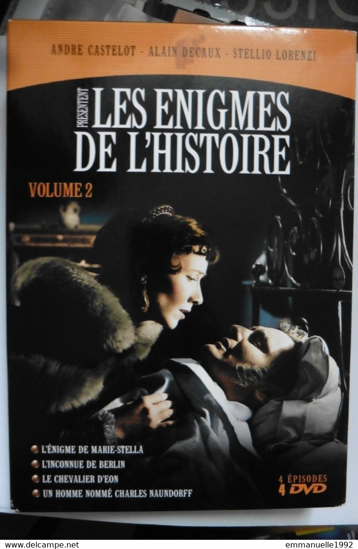 DVD Série TV Les énigmes De L'Histoire Decaux Castelot - Le Chevalier D'Eon - Sans Boitier - RARE ! - Documentaires