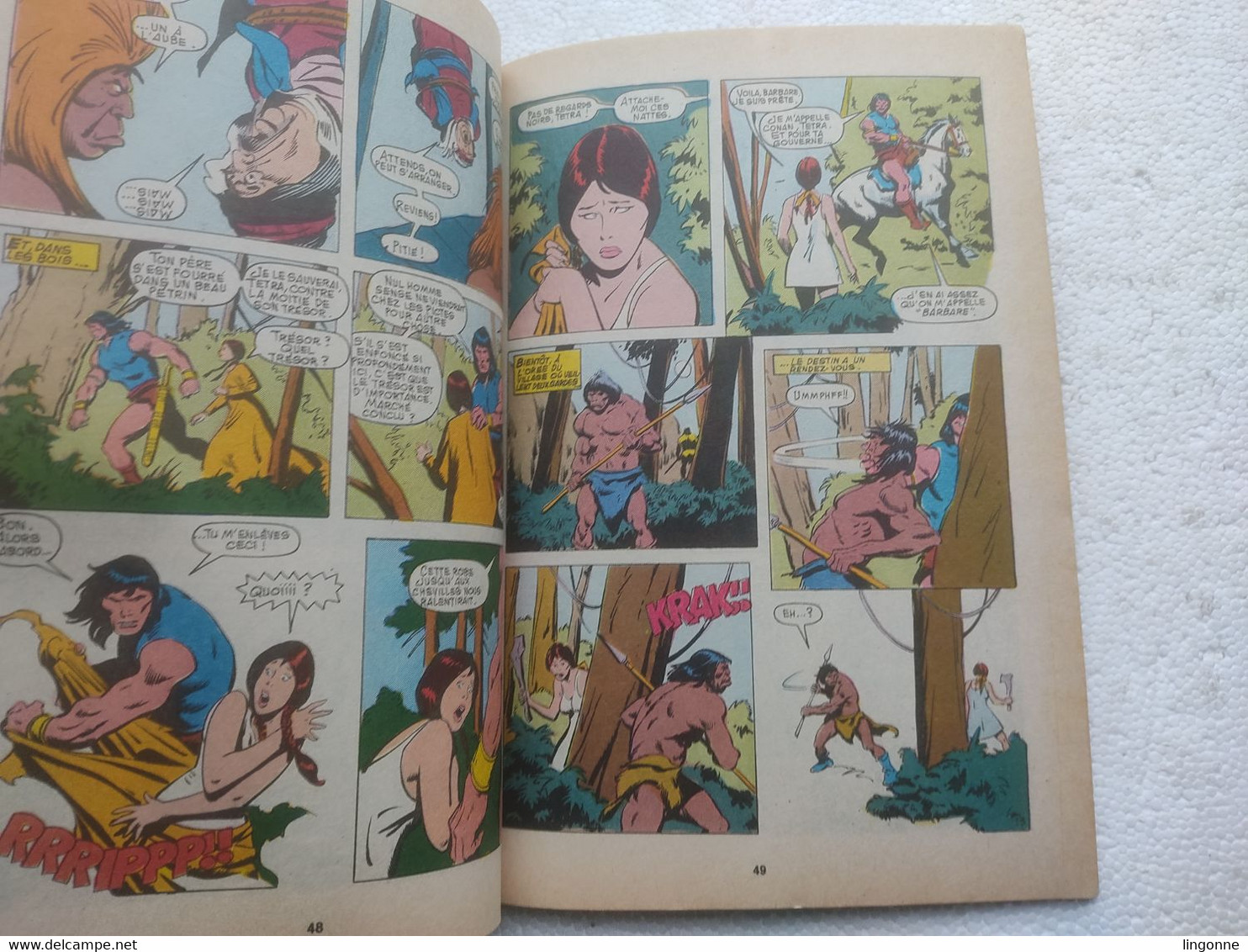 1987 Super CONAN N°19 Mensuel " Les Enfants De Rhan " Mon Journal - Conan